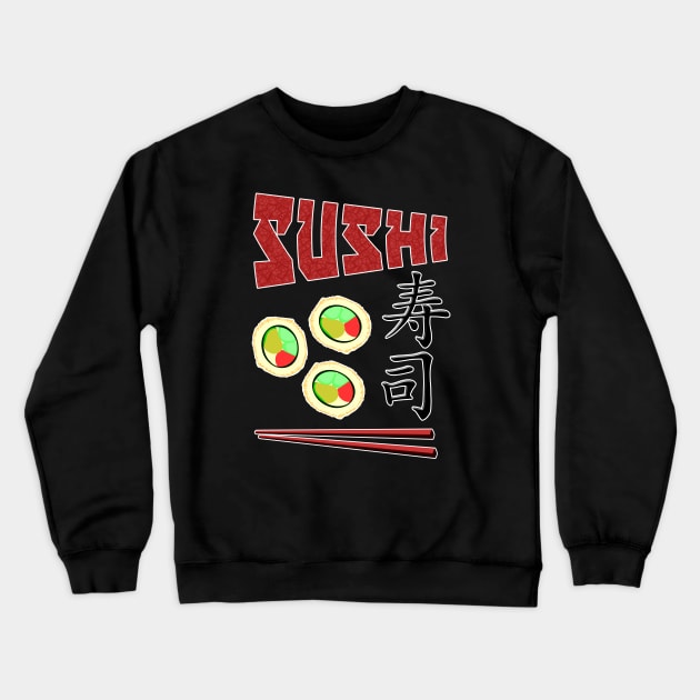 Sushi Crewneck Sweatshirt by scoffin